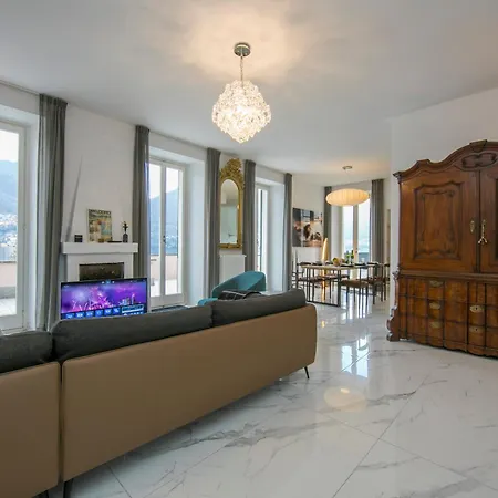 Teresa On Como's Lakeshore Вилла *