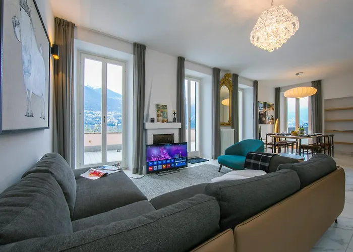 Teresa On Como's Lakeshore